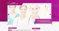 Desktop Screenshot of lingrajlaserdentalclinic.com